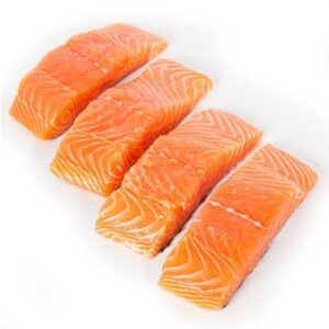 atlantic salmon portions (salmo salar)